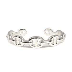 Hermes Bracelet Chaine D'ancre Anchene Bangle ST Size AG 925 Jewelry
